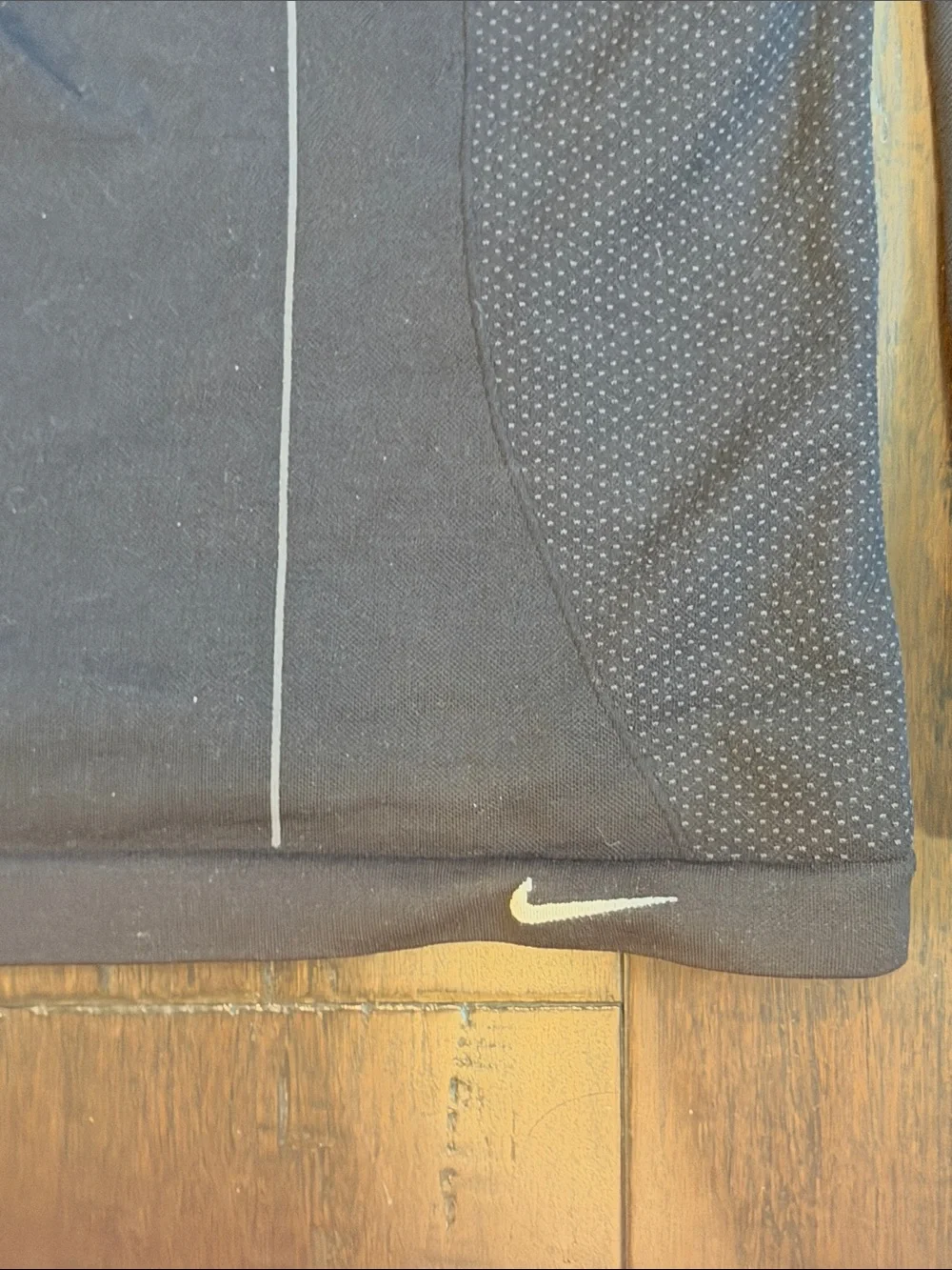 Nike Black Seamless Long Sleeve Performance Top